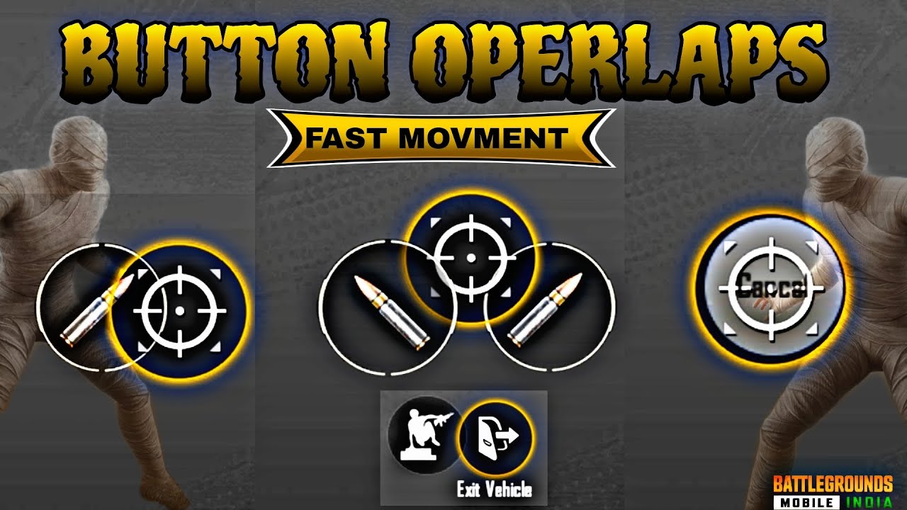 Make Your Own Control In Bgmi | Make Your BGMI PUBG Controls Fast Smooth With Overlapping setting