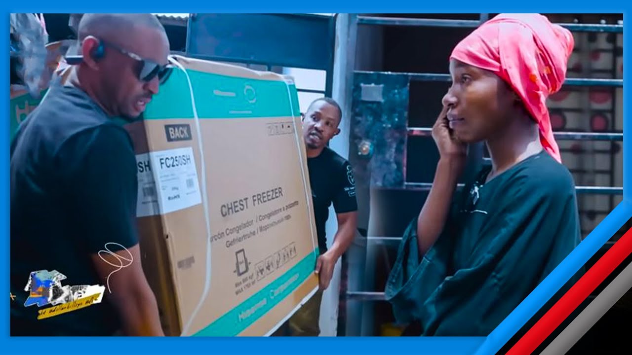 HAWA NITAREJEA AMWAGA MACHOZI BAADA YA KUZAWADIWA FREEZER 