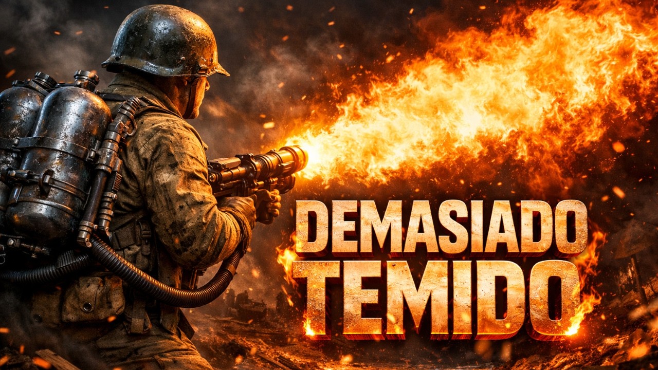 Cómo funciona un lanzallamas militar y por qué fue tan temido en la guerra 🔥 💀