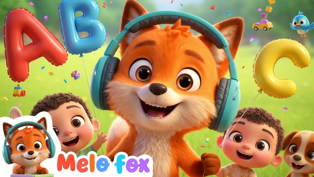 ABC Song for Kids 🅰️🅱️Learn Alphabet with MeloFox 🦊