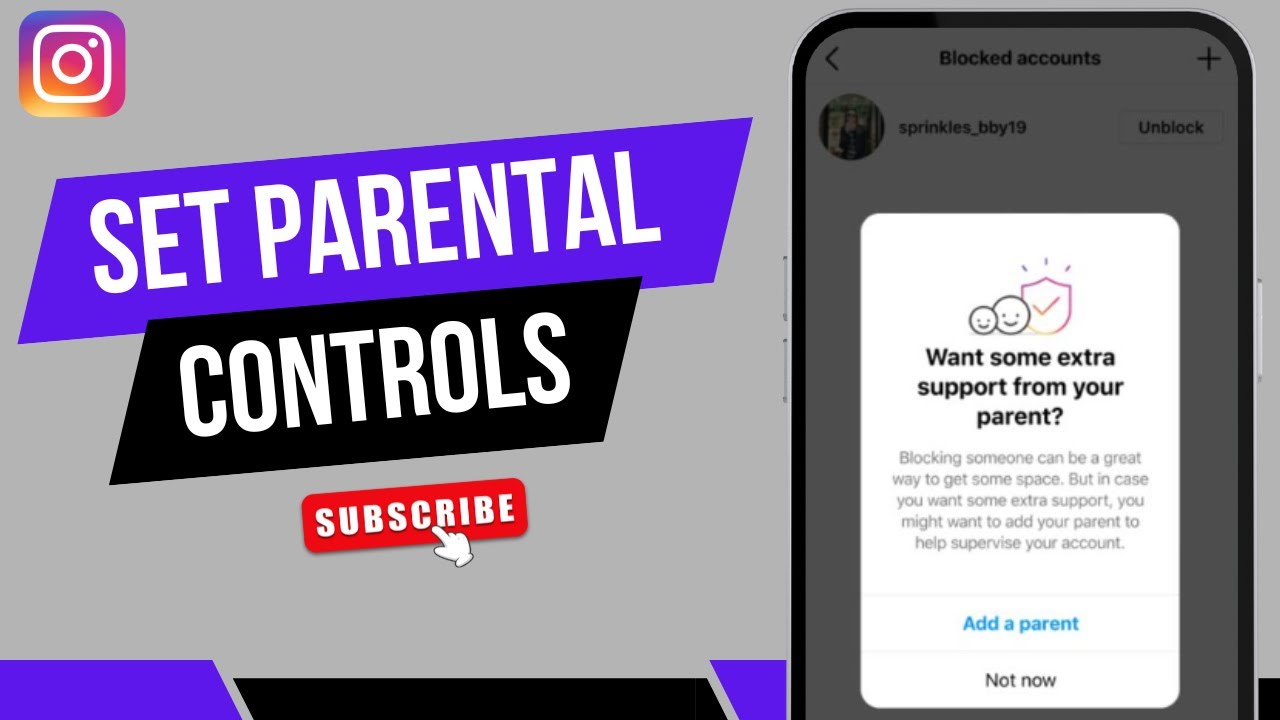 How To Set Parental Controls on Instagram | Instagram Family Centre: