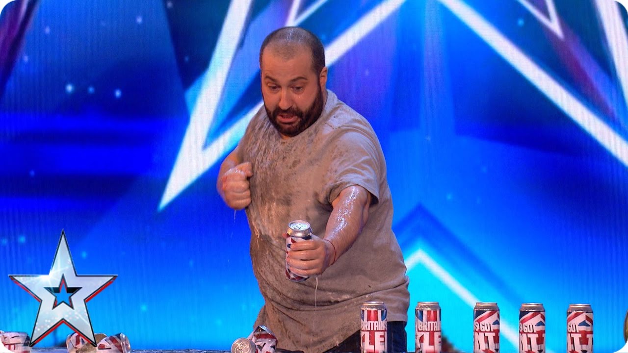 Strong man Dimitar shows the Judges a smashing time | Britain’s Got More Talent 2017