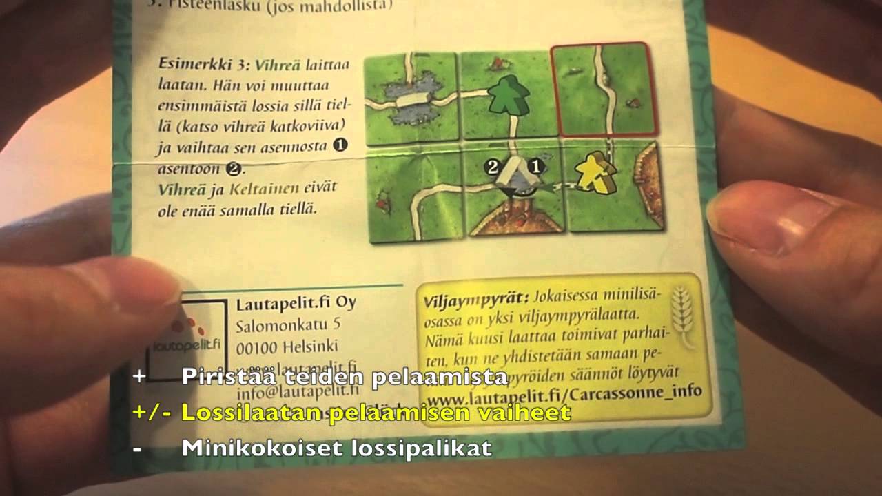 Carcassonne Lossit 3. minilis&auml;osa (osa 3/8)
