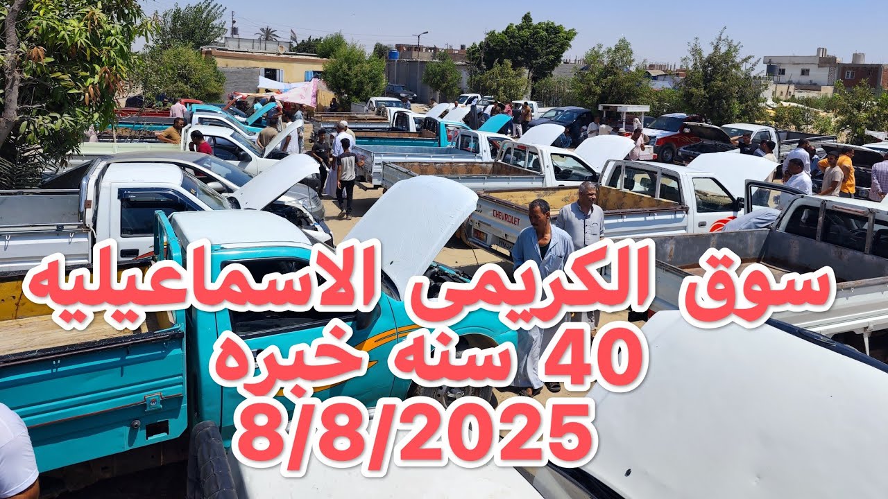 سوق سيارات الكريمى رقم واحد فى الربع نقل 8/8/2025
