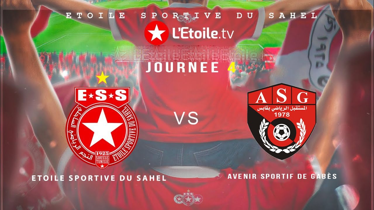 🔴 🔴journée 4 ✅#النجم_الرياضي_الساحلي 🆚 المستقبل الرياضي بقابس