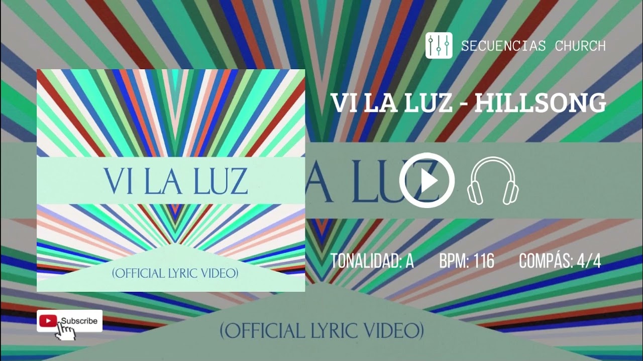 Vi La Luz Hillsong - Multitrack Y Secuencia