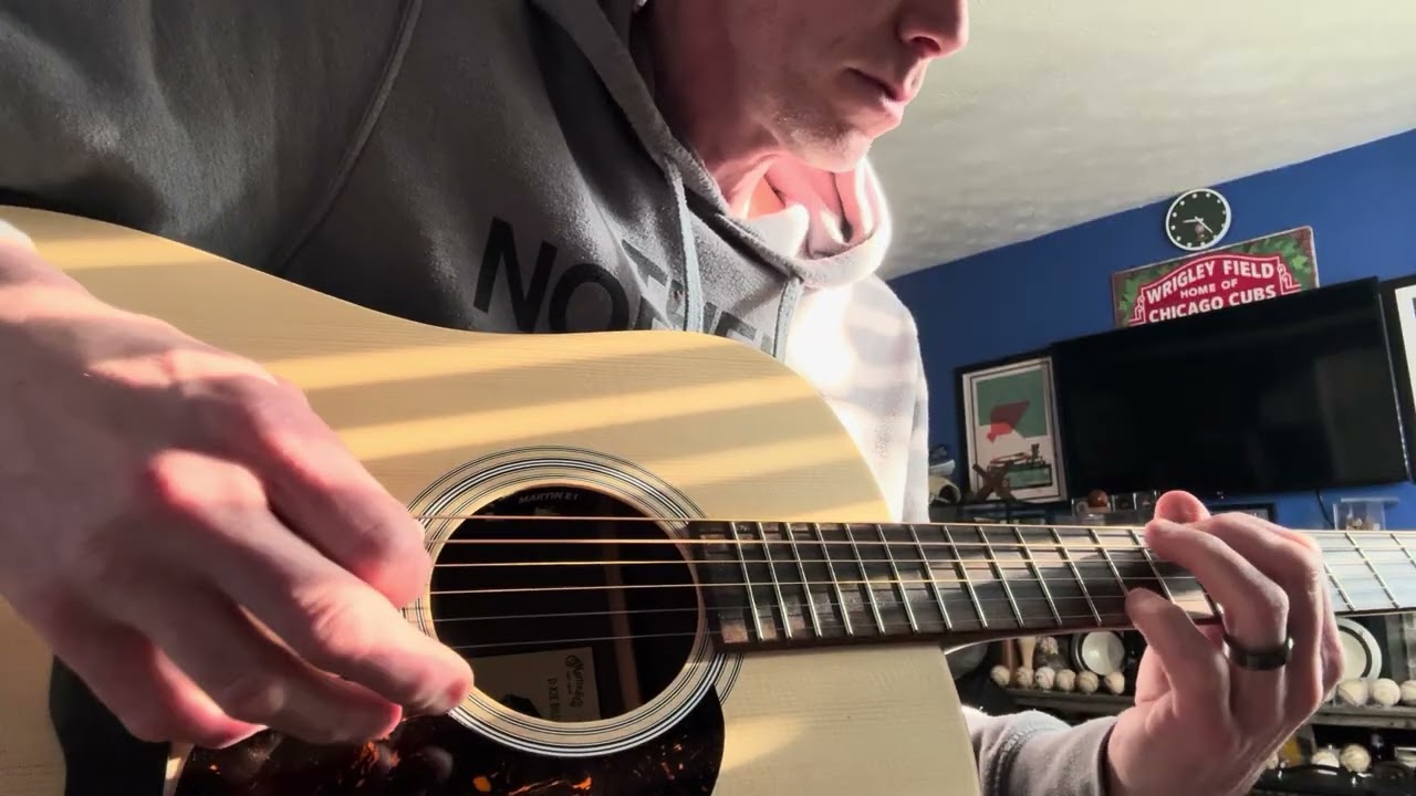 Martin Billy Strings acoustic demo. Half step down tuning