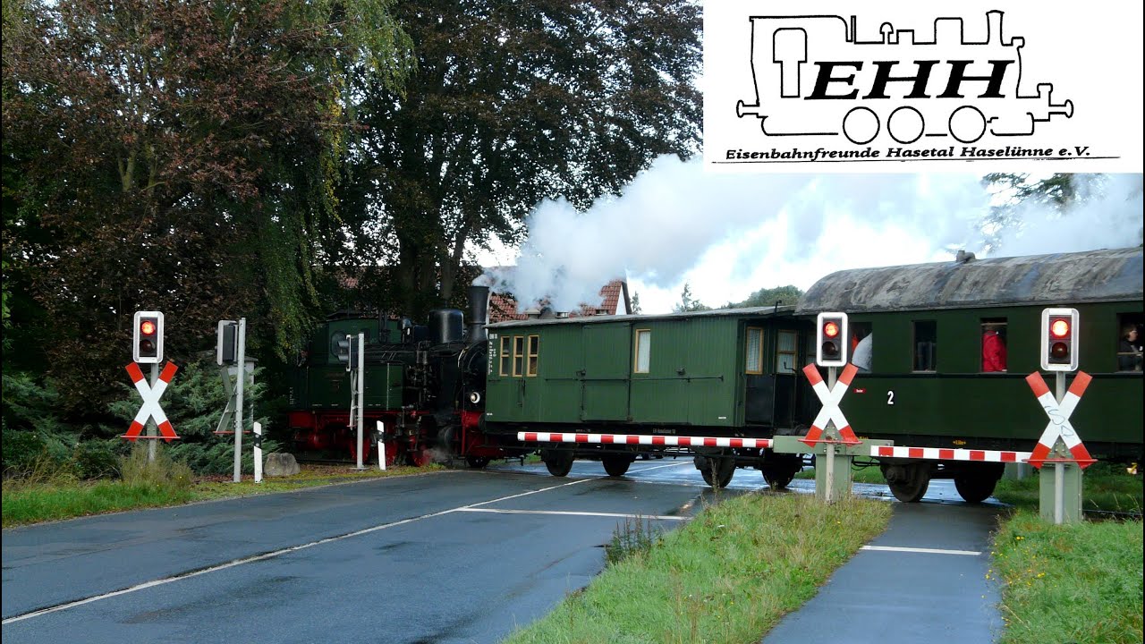 Bahnübergang Essen(Oldb) // German Railroad crossing // Duitse Spoorwegovergang
