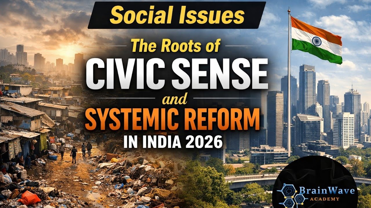 The Roots of Civic Sense and Systemic Reform in India 2026 🇮🇳🏙️