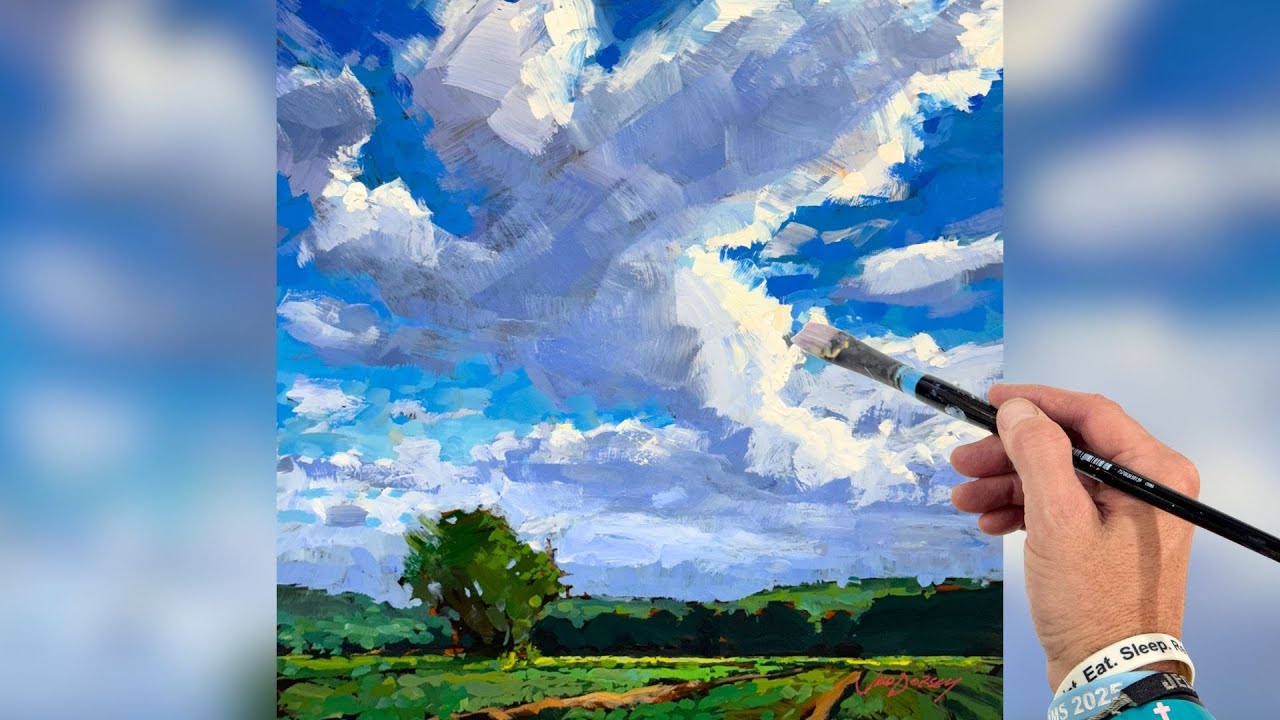Painting a Dramatic Sky Step by Step