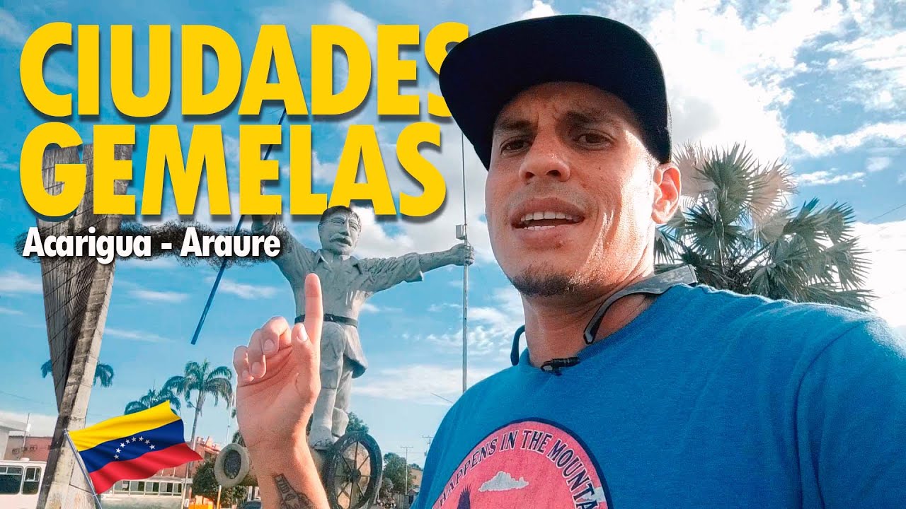 ¿Sabes Por qué ACARIGUA ARAURE son las ciudades gemelas de Venezuela? 🇻🇪 I Monumentos e historia 🤘