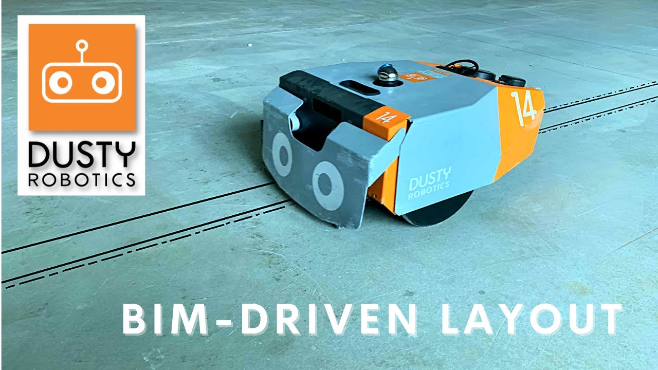 FieldPrinter - Dusty Robotics BIM-driven Layout Solution