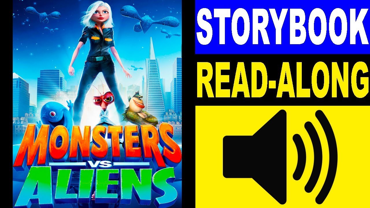 Monsters vs Aliens Read Along Story book | Read Aloud Story Books for Kids | Kids Story Books