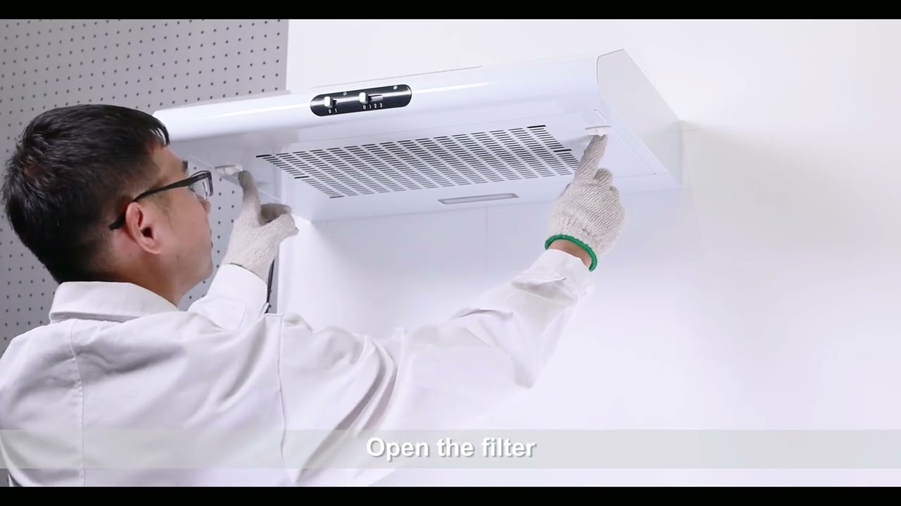 Installation video of Under Cabinet Hood-60F15