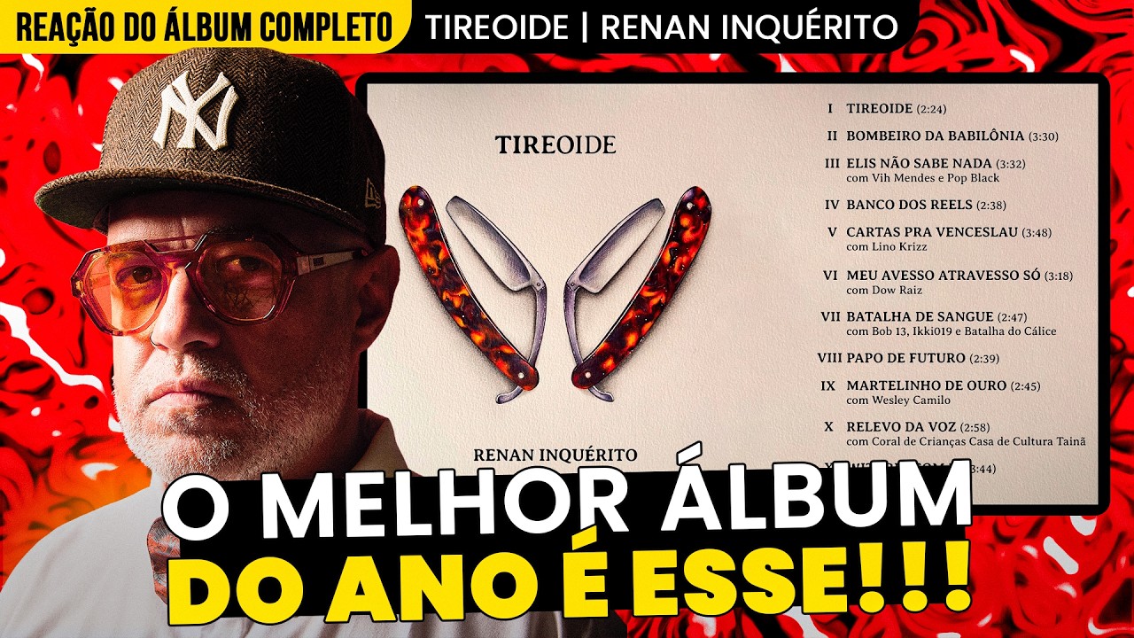 ABSURDO DE BOM!!! INQU&Eacute;RITO - TIREOIDE [REA&Ccedil;&Atilde;O DO &Aacute;LBUM COMPLETO]