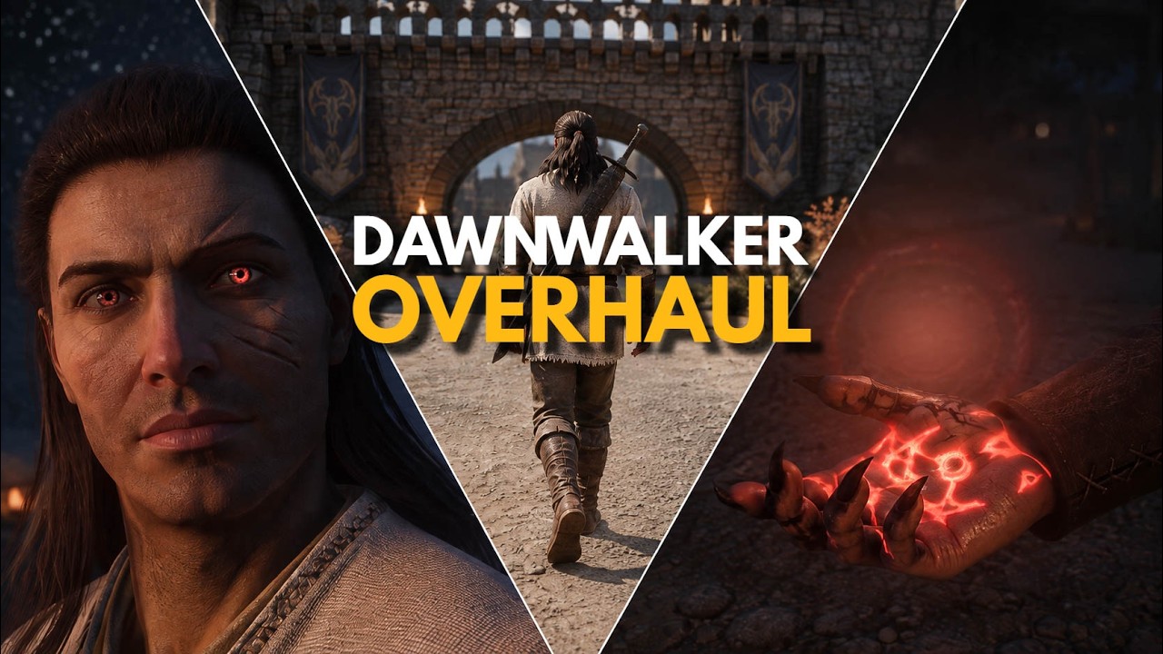 Я превратил Skyrim в симулятор Blood of Dawnbreaker