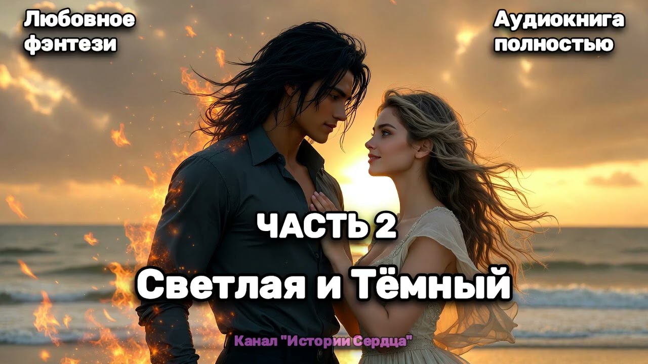 💖 СВЕТЛАЯ И ТЁМНЫЙ. ЧАСТЬ 2 🎶 Аудиокнига ПОЛНАЯ 💖 Любовное фэнтези ✨
