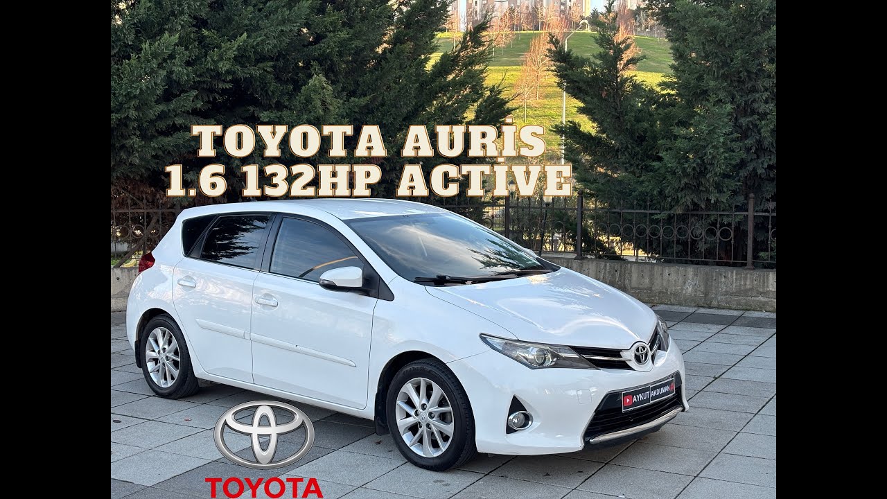 TOYOTA AURİS 1.6 132 HP ACTİVE 2013 TANITIM
