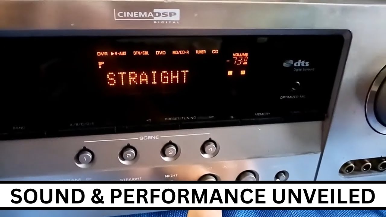 Yamaha Amplifier Review RX-V363