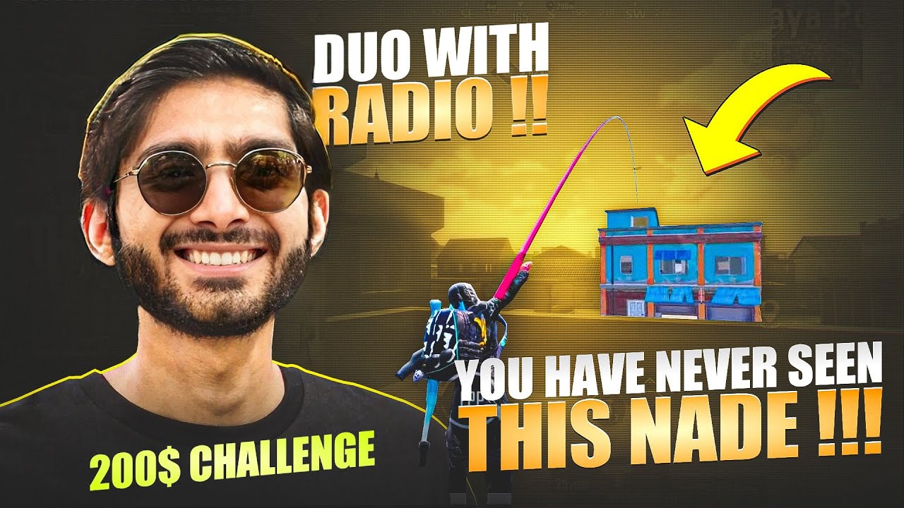 DUO VS SQUAD IN HARDCORE LOBBY $200 Challenge WITH FM RADIO 🥵