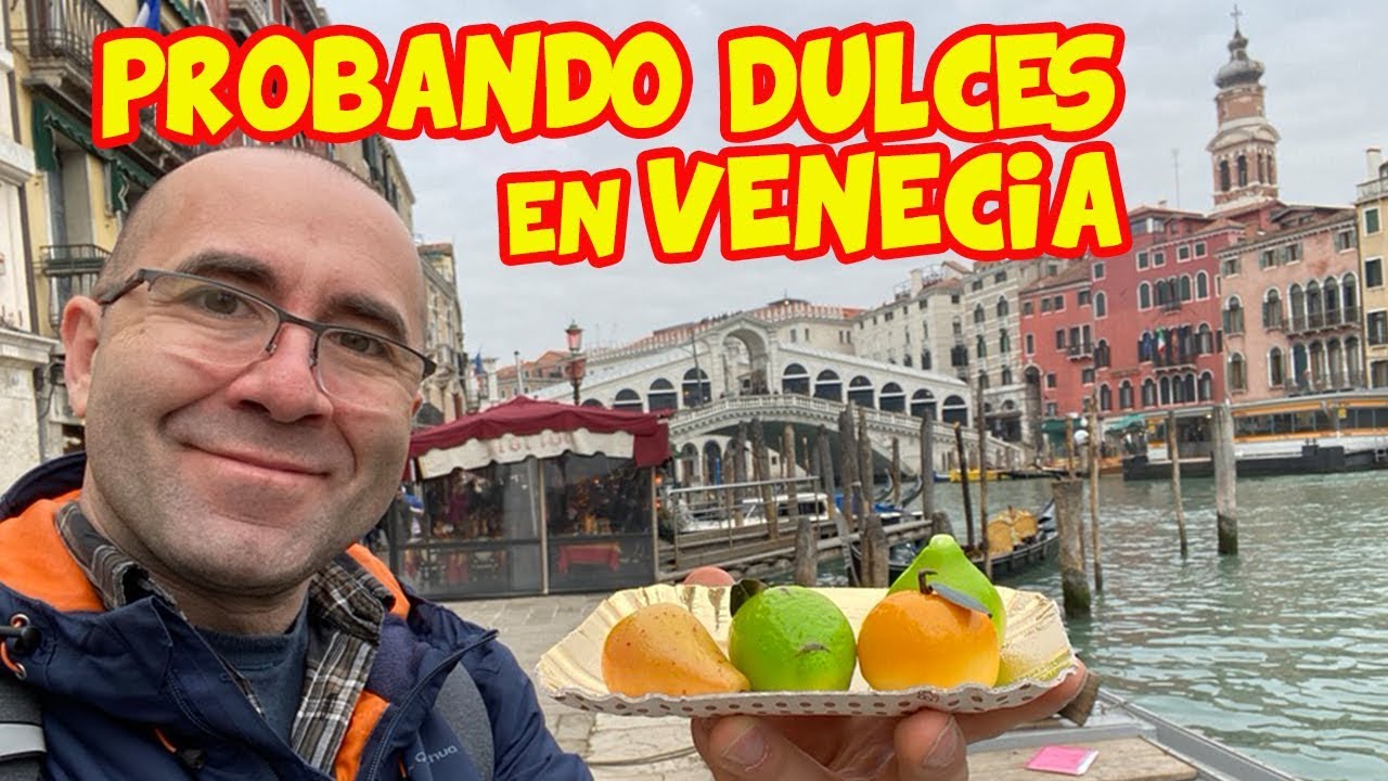 Probando DULCES TIPICOS de VENECIA 🍡