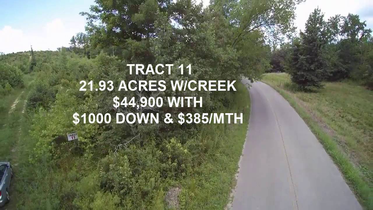 22.ACRES- OWNER FINANCE - $1000 DN & $385/MTH - HOLLADAY, TN REAL ESTATE FOR SALE