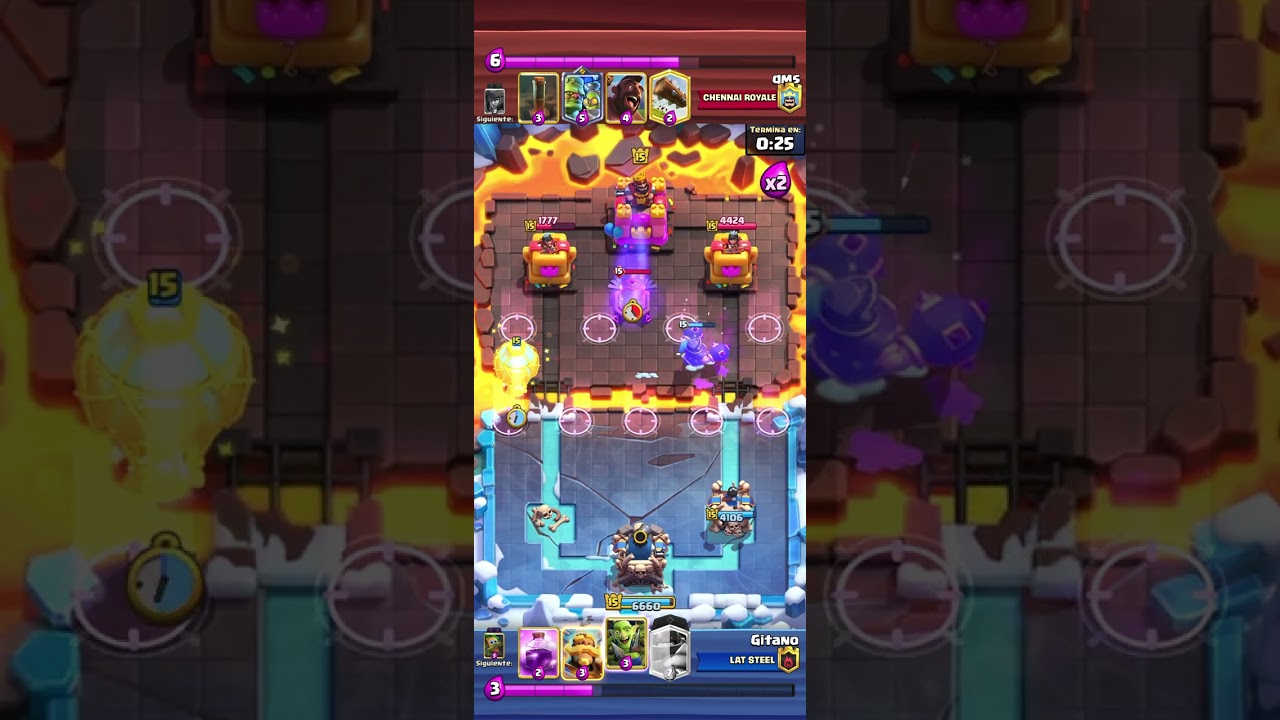 VICTORIA EN UNA REMONTADA IN EXTREMIS VS MONTA DUENDESTEIN - Clash Royale HARDCORE