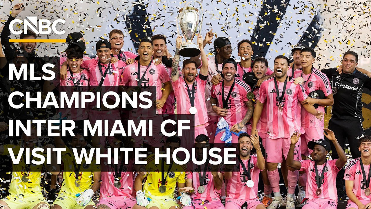 LIVE: President Trump hosts 2025 MLS champions Inter Miami CF team at the White House &mdash; 3/5/2026