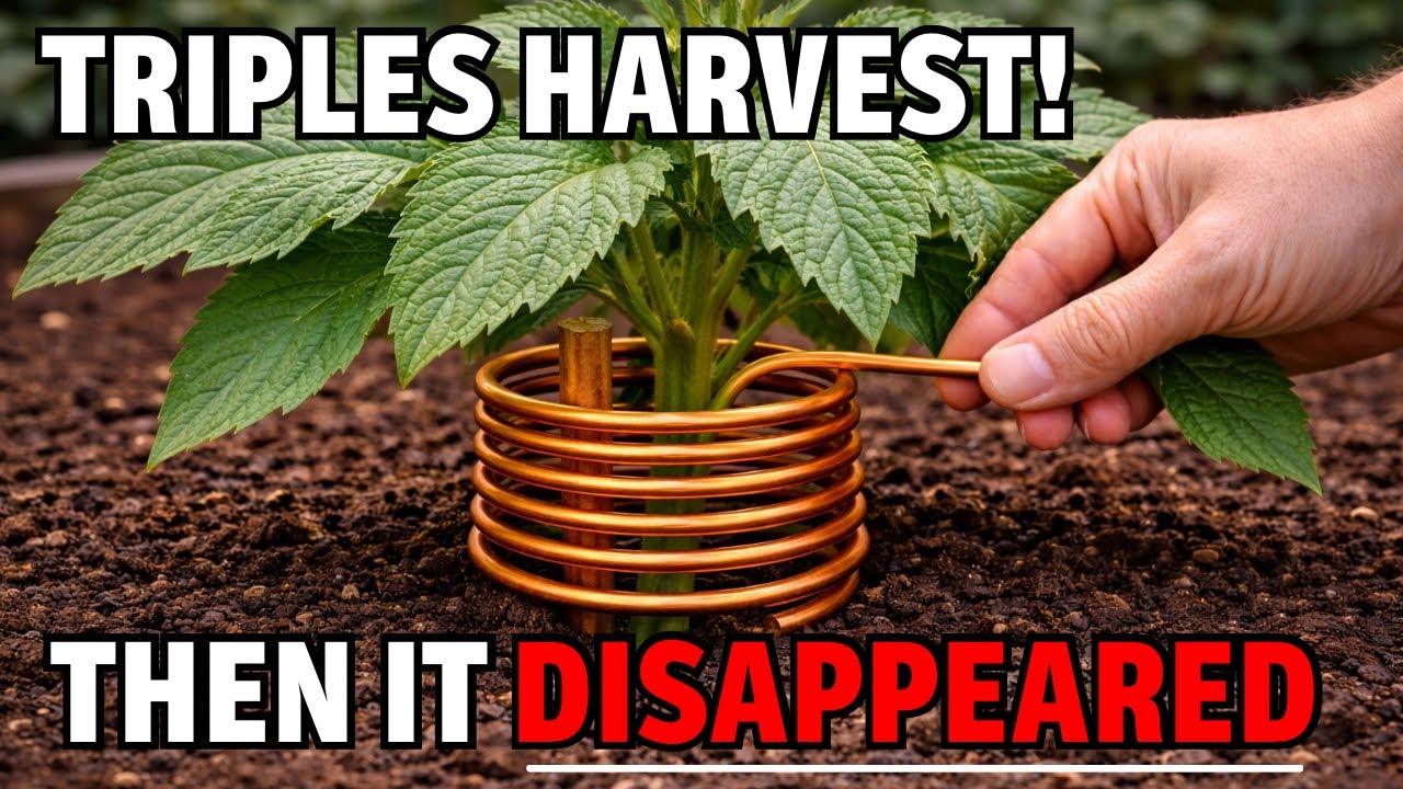 Triples Your Harvest With One Copper Wire: Why Is This Science 'Censored'?