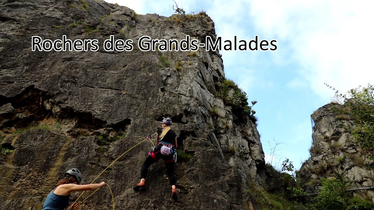 Climbing in Rochers des Grands-Malades Holiday Day 6
