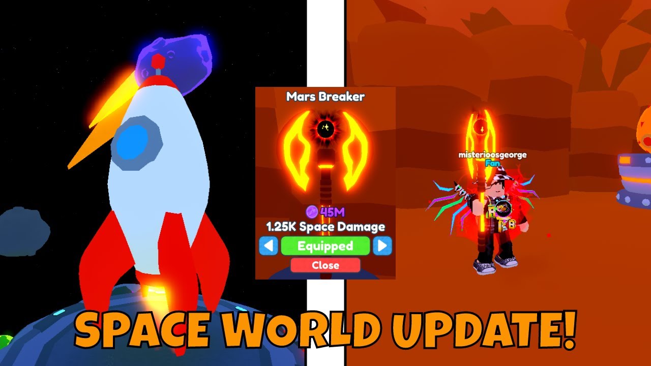 SPACE WORLD UPDATE IN ROBLOX TIMBER CHAMPIONS