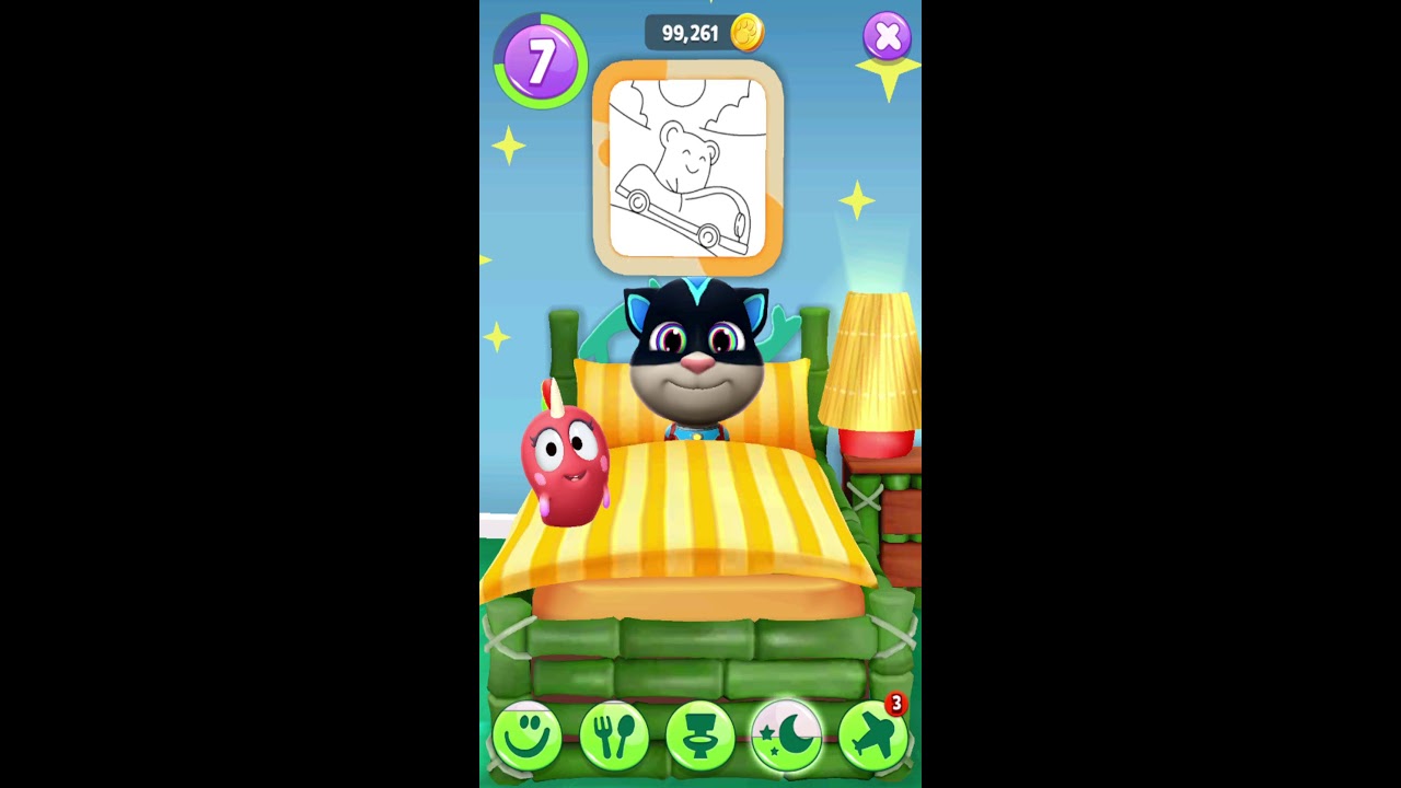 lets play my talking tom2 #viral #gameplay