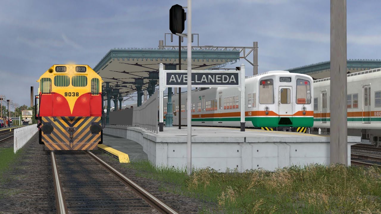 OPEN RAILS - RUTA FERROCARRIL ROCA (versión decada '80) - PLAZA C-AVELLANEDA.