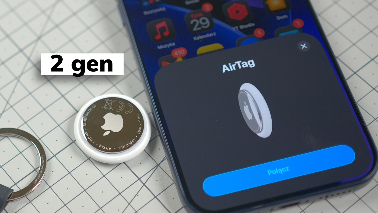Apple AirTag gen 2 recenzja - najlepszy gadżet jeszcze lepszy, ale droższy