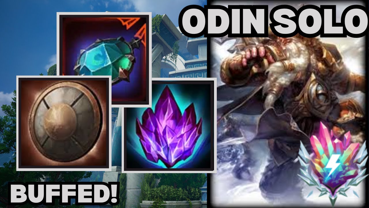 ODIN IS NOW THE BEST SOLO IN SMITE 2!! Odin Deity Solo Smite 2 Gameplay