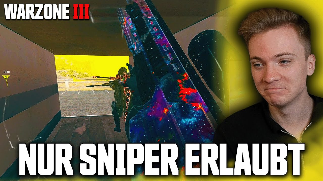 100 Leute NUR mit SNIPER in dieser Custom Lobby! (komplett krank) | V1nKub