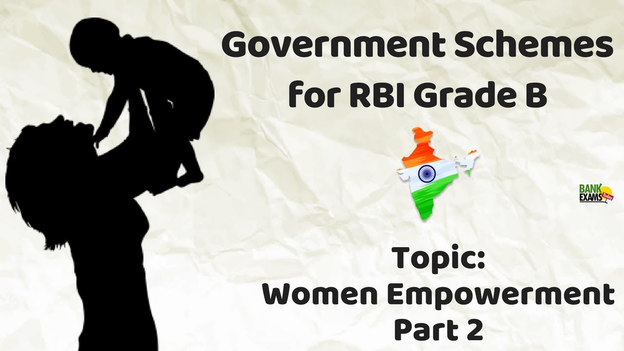 Government Schemes for RBI Grade B - Part 2