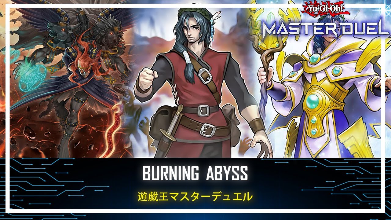Burning Abyss - Dante, Traveler of the Burning Abyss /Power of Burning Abyss [Yu-Gi-Oh! Master Duel]