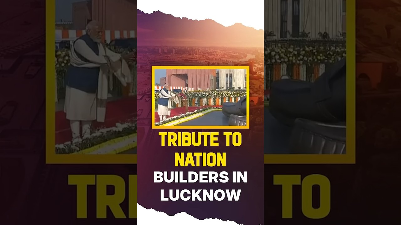 Tribute to Nation Builders in Lucknow