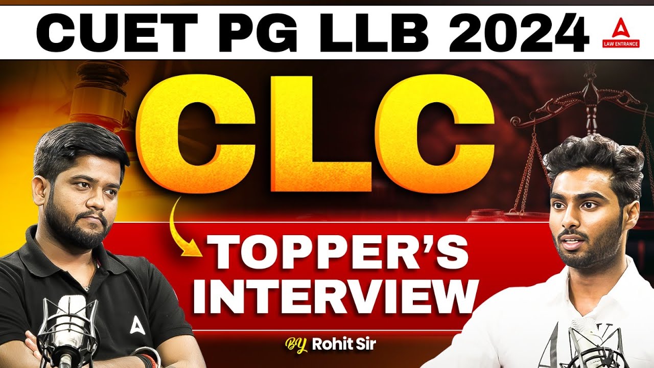 DU LLB 2024 Topper | कैसे किया LLB Exam को Crack ? CUET Topper Interview & Strategy ✅ | By Rohit Sir