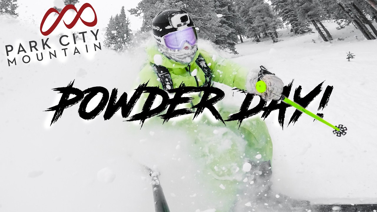 POWDER DAY at PARK CITY MOUNTAIN!