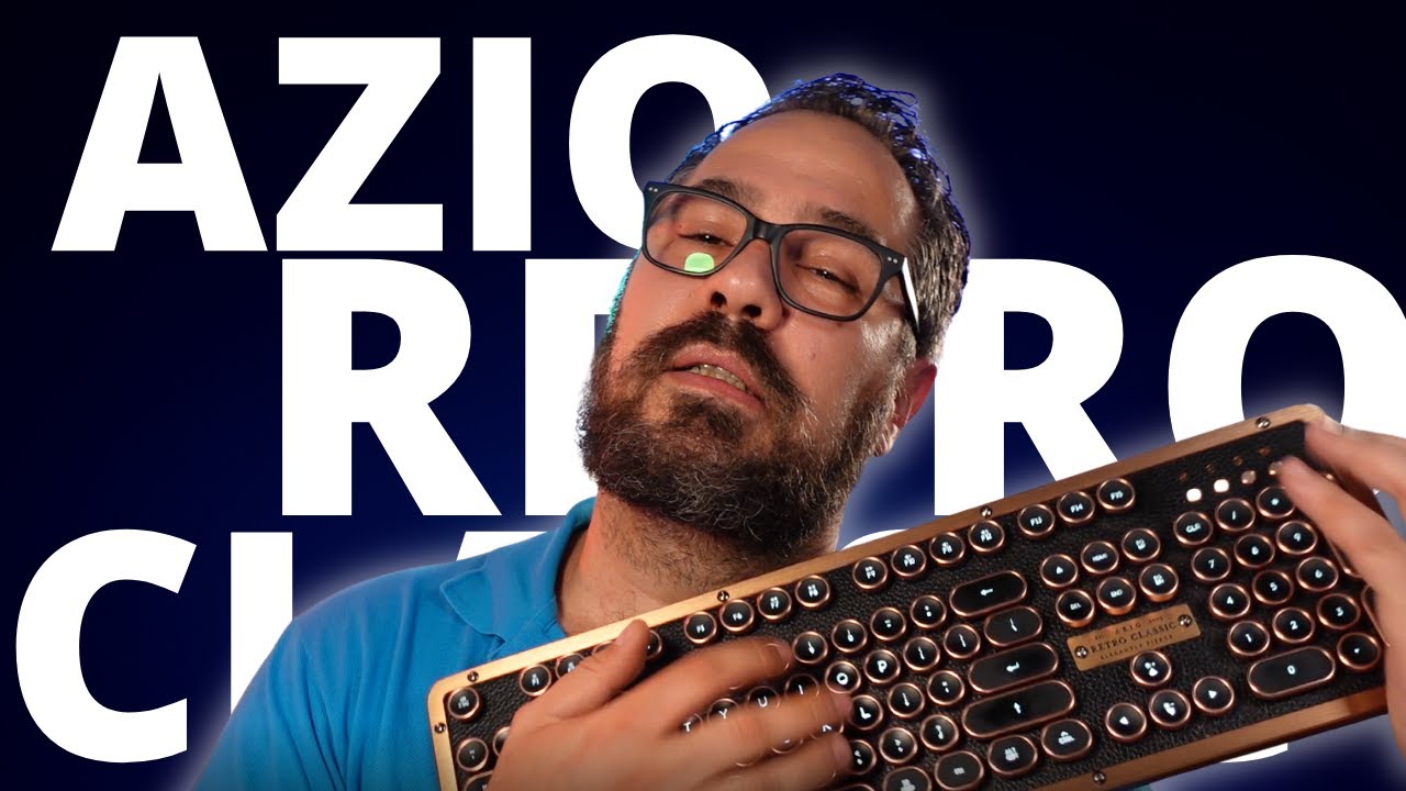 Azio Retro Classic Самая красивая механическая клавиатура