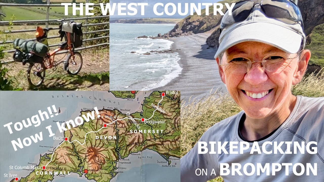 A Brompton bikepacking adventure through the West Country. Much harder than I expected!!