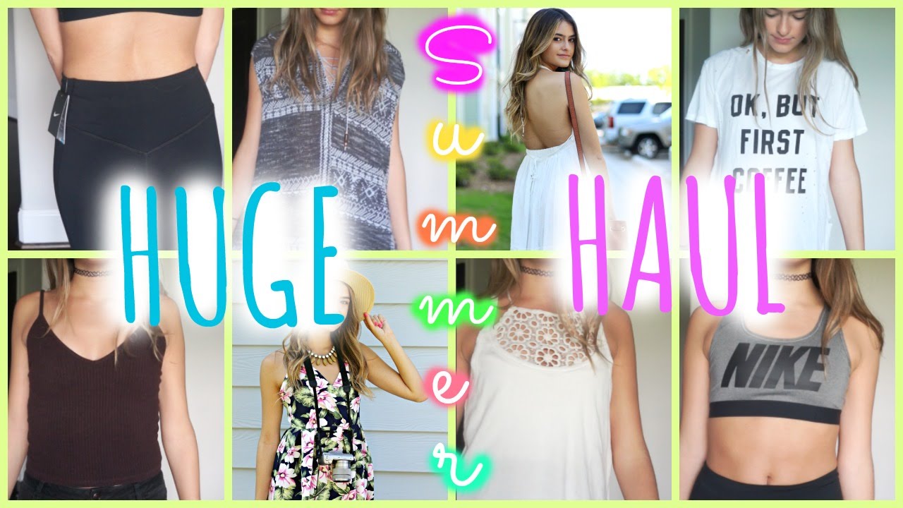 GIANT SUMMER HAUL: Windsor, Urban Outfitters, Topshop, Free People, Brandy and More
