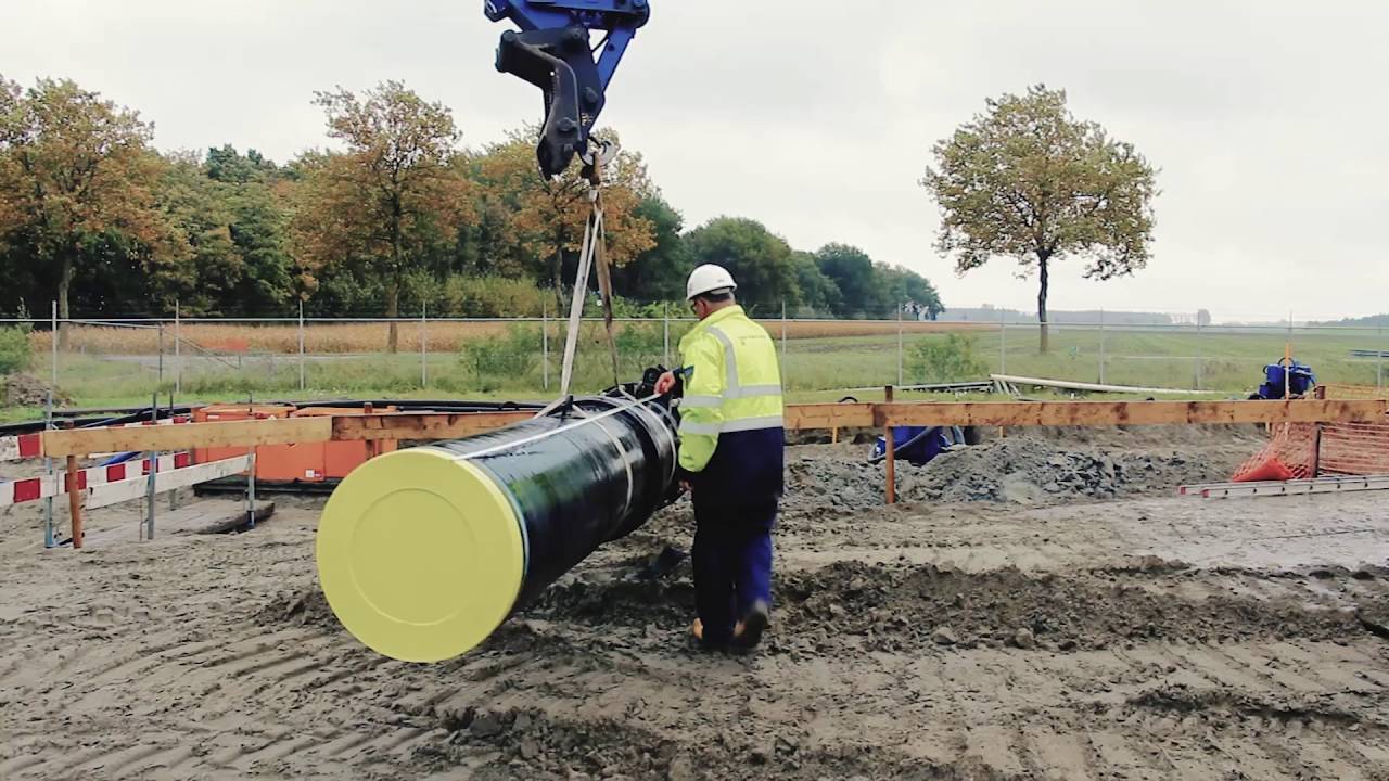Braakman, werken aan de drinkwatervoorziening voor Zeeuws Vlaanderen
