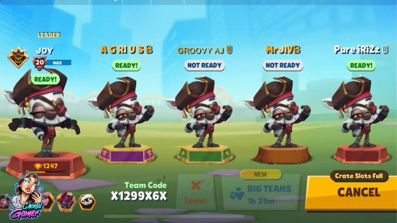 Zooba  FULL JOY Squad Level 20 MAX