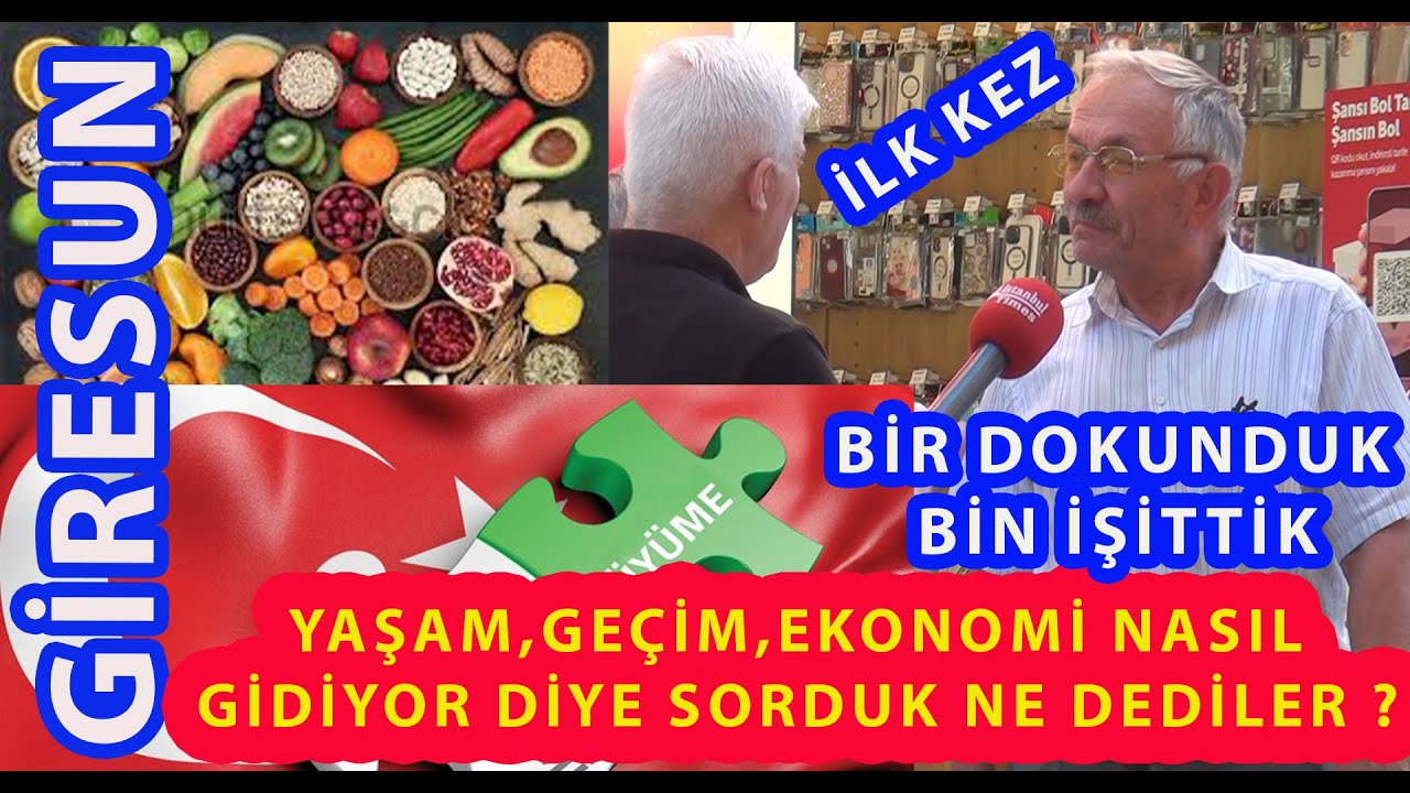 GİRESUN'DA YAŞAM,GE&Ccedil;İM,EKONOMİ,NASIL DİYE SORDUK BAKIN YEŞİL GRESUN2LUAR NE DEDİ ?