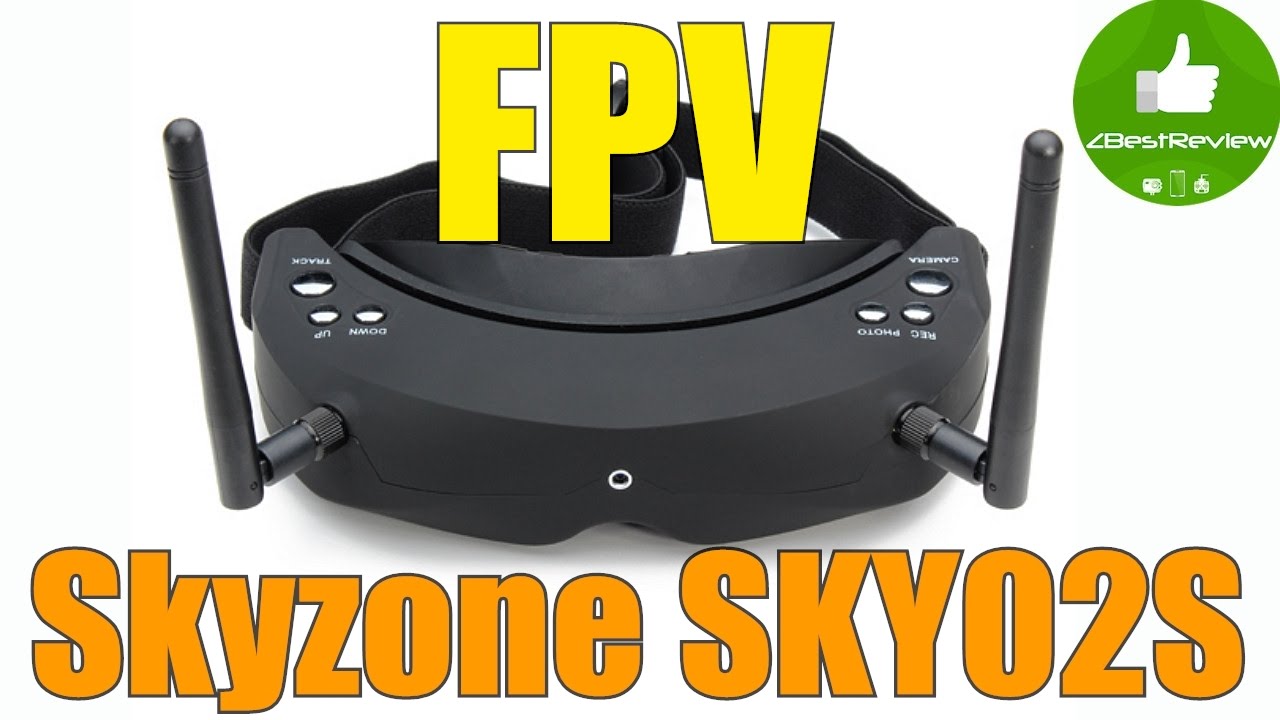 ✔  Skyzone SKY02S V3 - FPV Очки с 3D и Рекордером! Banggood
