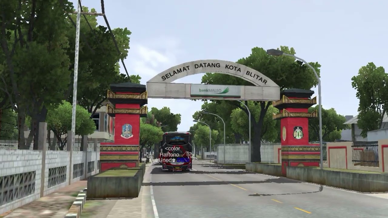Livery SINJAY blusukan bareng DBSI BUSSID tahun 2026