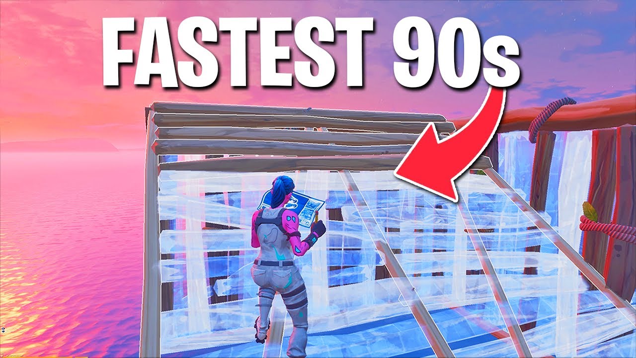 *NEW* Fastest 90s in Fortnite Season 7! (Tutorial)